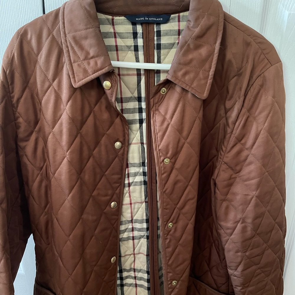Burberry quilted jacket